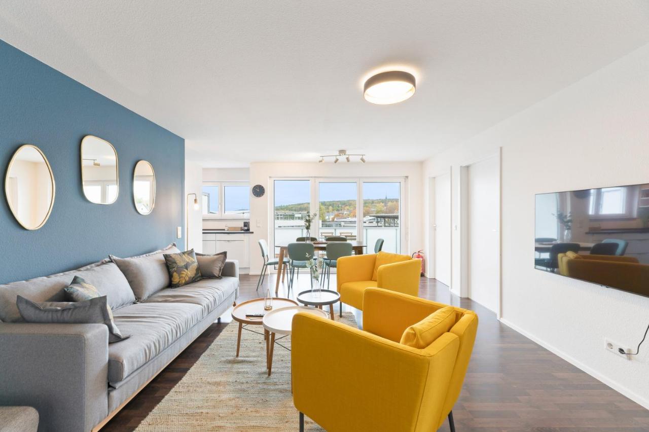 Design-Apartment - Kueche - Dachterrasse - Zentral Leinfelden-Echterdingen Εξωτερικό φωτογραφία