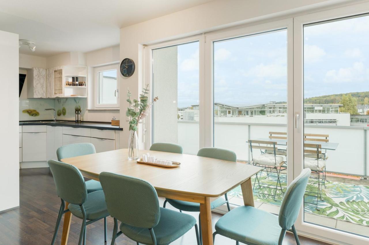 Design-Apartment - Kueche - Dachterrasse - Zentral Leinfelden-Echterdingen Εξωτερικό φωτογραφία