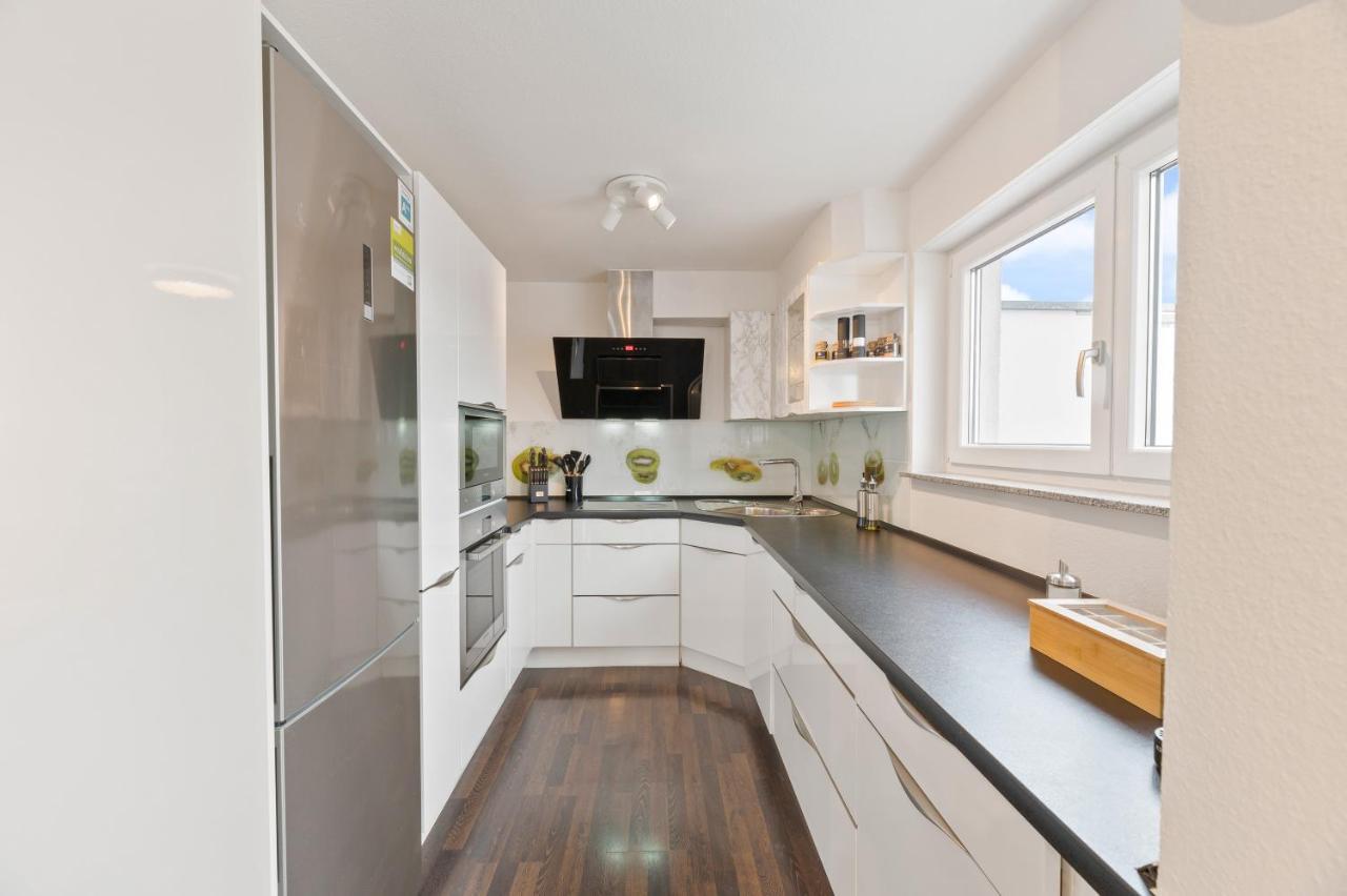 Design-Apartment - Kueche - Dachterrasse - Zentral Leinfelden-Echterdingen Εξωτερικό φωτογραφία