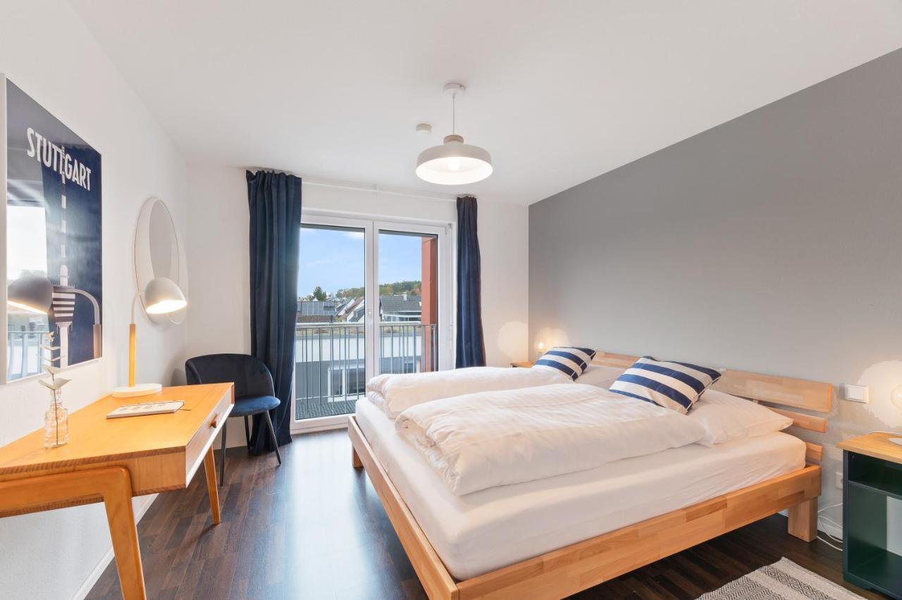 Design-Apartment - Kueche - Dachterrasse - Zentral Leinfelden-Echterdingen Εξωτερικό φωτογραφία