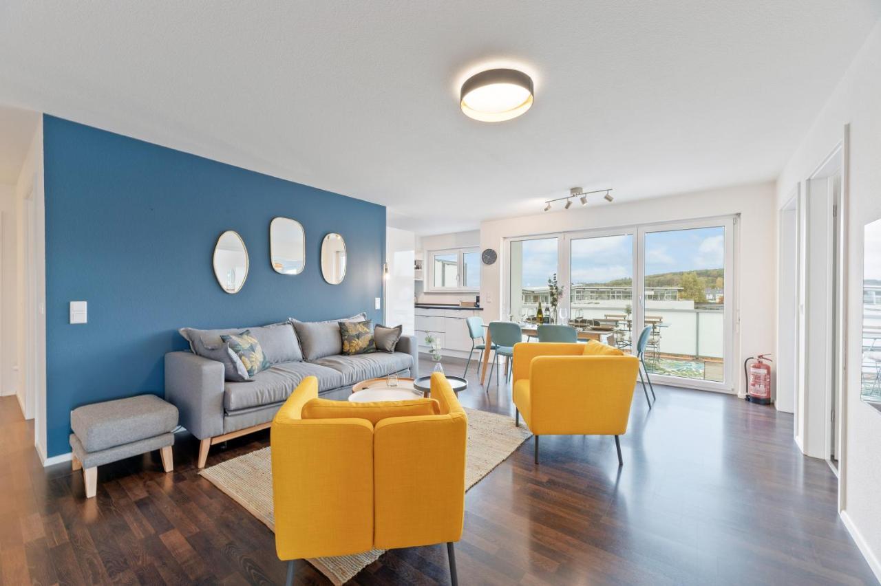 Design-Apartment - Kueche - Dachterrasse - Zentral Leinfelden-Echterdingen Εξωτερικό φωτογραφία